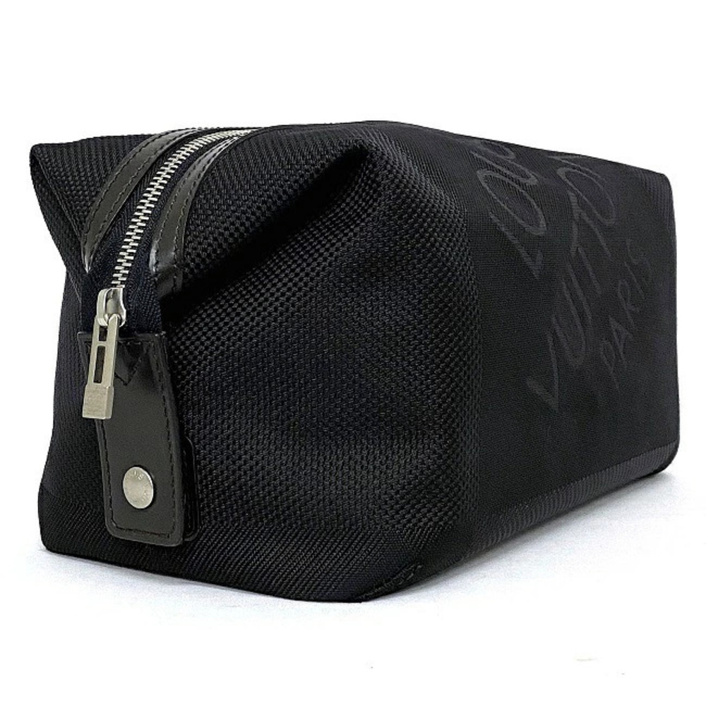 Louis Vuitton Black Bag Zipper Geant LV Logo Albatross Bag